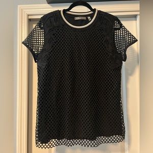 Black boutique top